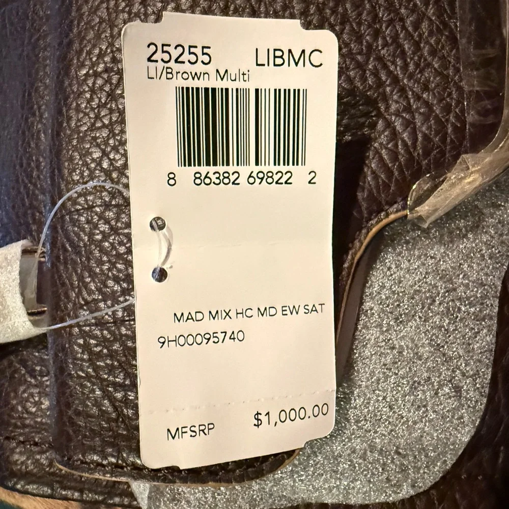 Coach Brown and Leopard Print Satchel - Picture 3 of 3